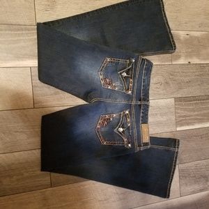 Silver Jean's just like NEW